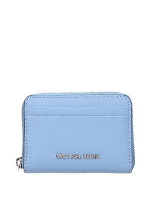 Michael Kors Light Blue Leather Cardholders