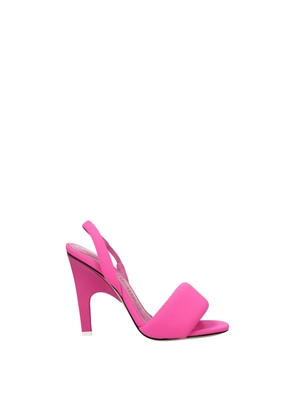 Pink Fabric Sandal - EU36/US6