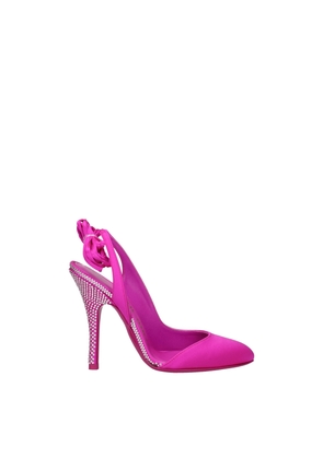 Pink Satin Sandal - EU36/US6