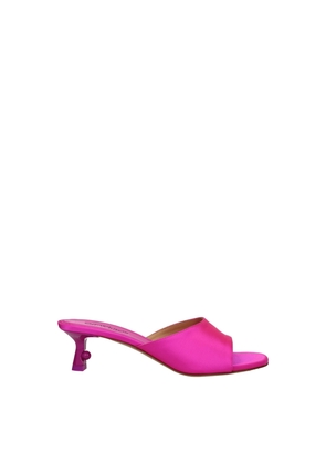 Pink Satin Sandal - EU36/US6