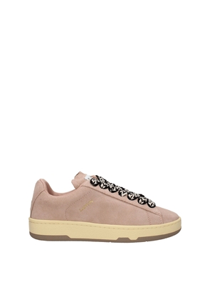 Pink Leather Sneakers - EU38/US8