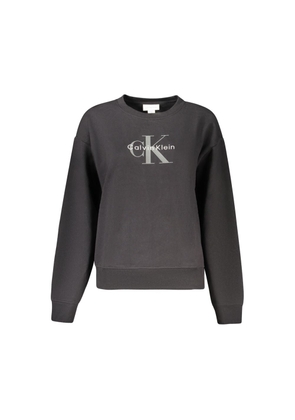 Calvin Klein Black Cotton Women Sweater - XS