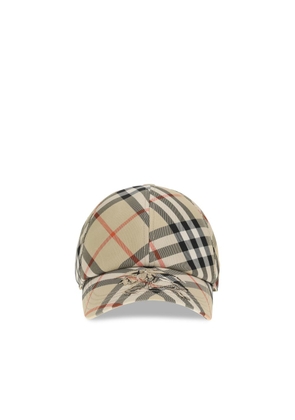 Burberry Beige Cotton Cap (Baseball Hat) - S