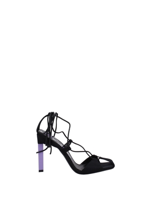 Black Fabric Sandal - EU36/US6