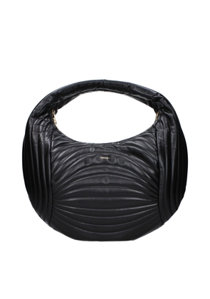 Black Leather Handbag
