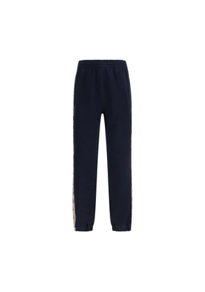 Burberry Blue Cotton Joggers (Workout Pants) - M