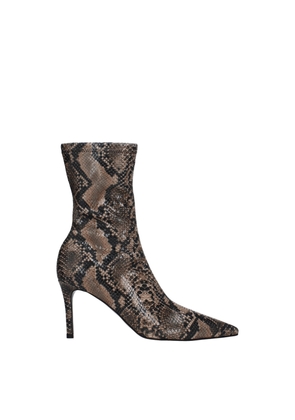 Brown Leather Ankle Boots - EU38/US8