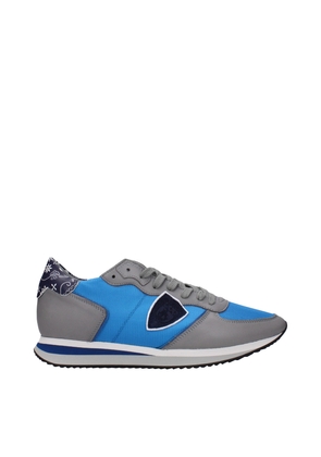 Blue Fabric Sneakers - EU42/US9