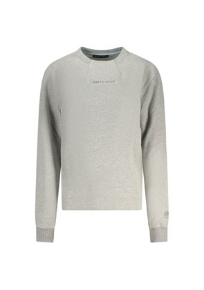North Sails Grigio Cotton Women Sweatshirt - XS