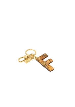 Beige Polyethylene Keychain