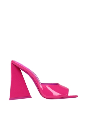 Pink Leather Platforms - EU37.5/US7.5