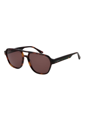 Hackett Brown Acetate Sunglasses