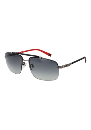Fila Gray Stainless Steel Sunglasses