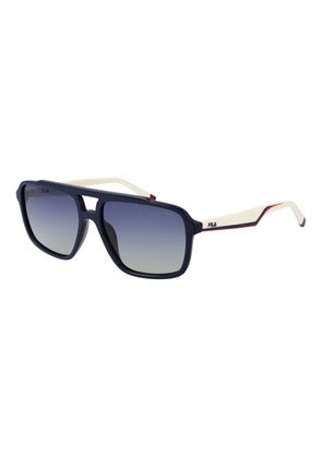 Fila Blue Plastic Sunglasses