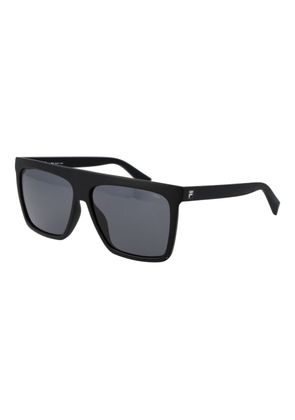 Fila Black Plastic Sunglasses