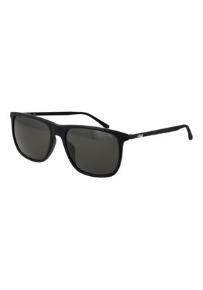 Fila Black Rubber Sunglasses