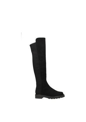 Black Leather Boot - EU35/US5