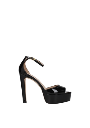 Black Leather Sandal - EU40/US10