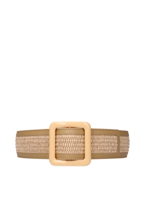Beige Raffia Regular Belts - 80 cm / 32 Inches