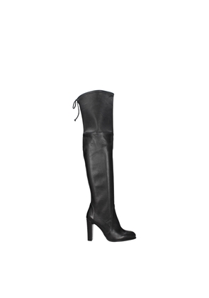 Black Leather Boot - EU35/US5