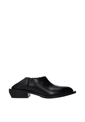 Black Leather Loafer - EU36/US6