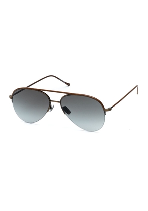 Belstaff Brown Titanium Sunglasses