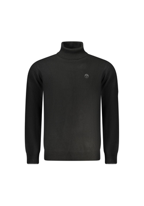 North Sails Black Poliammide Men Sweater - S