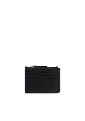 Margiela Black Calf Leather Bos Taurus Wallet