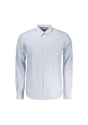 North Sails White Cotton Men Shirt - S
