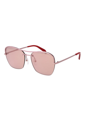 Emilio Pucci Rose Gold Metal Sunglasses