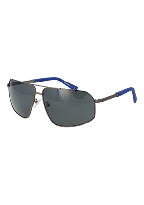Timberland Gray Metal Sunglasses