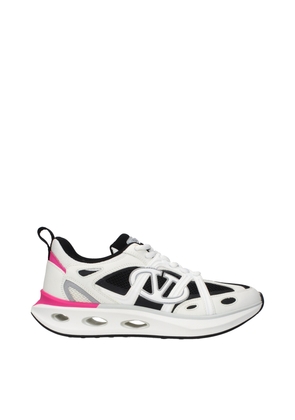 Valentino Garavani White Fabric Athletic Sneakers - EU35.5/US5.5