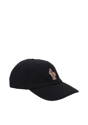 Moncler Black Polyester Cap (Baseball Hat) - L