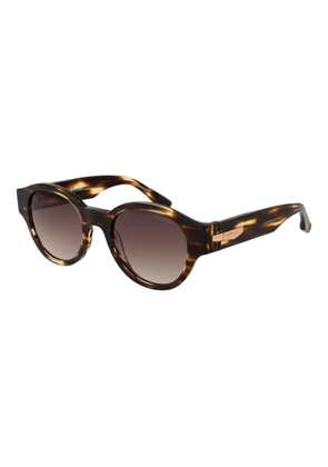 Trussardi Brown Acetate Sunglasses
