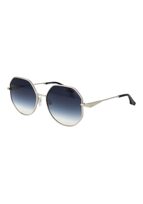 Trussardi Silver Metal Sunglasses