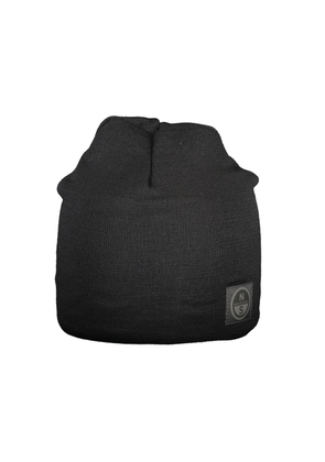 North Sails Black Wool Men's Hat - UNI