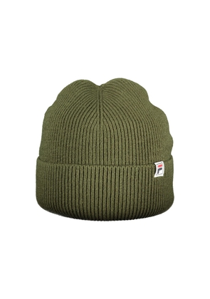 Fila Verde Polyacrylic Men Cap - UNI