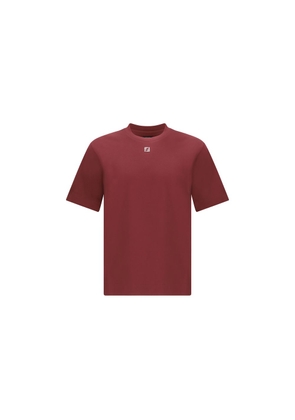 Fendi Bordeaux Cotton T-Shirt - L
