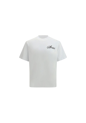 Amiri White Cotton T-Shirt - L