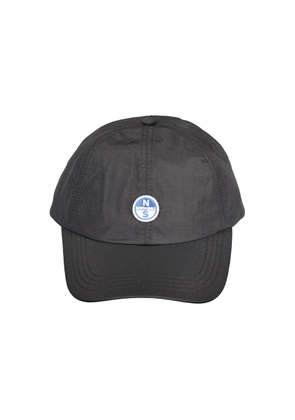 North Sails Black Polyester Men's Cap - UNI