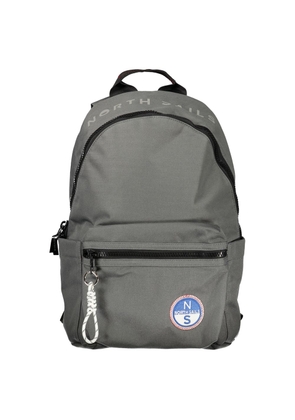 North Sails Grigio Polyester Men Backpack