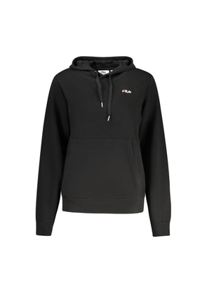 Fila Black Cotton Women Sweatshirt - XS