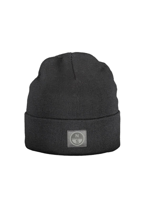 North Sails Black Polyester Men's Cap - UNI