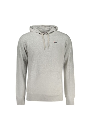 Fila Grigio Cotton Men Sweatshirt - S