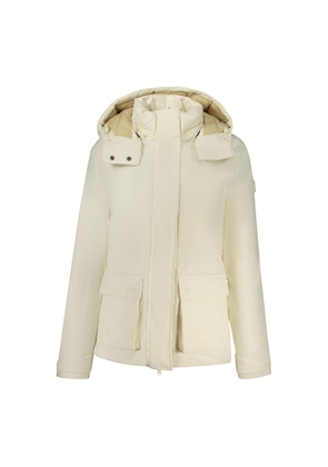 North Sails White Polyester Women Parka Jacket - S