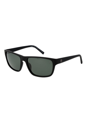 Timberland Black Stainless Steel Sunglasses