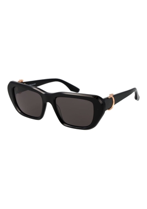 Trussardi Black Acetate Sunglasses