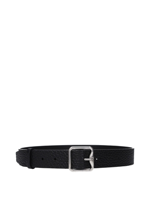Burberry Black Leather Regular Belt - S