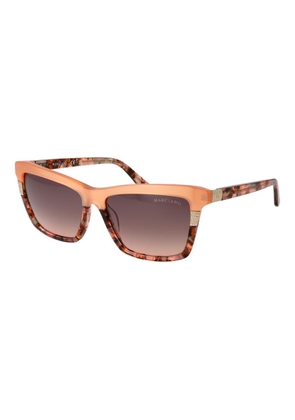 Marciano by Guess Orange Acetate Sunglasses