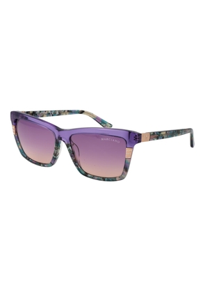 Marciano by Guess Purple Acetate Sunglasses
